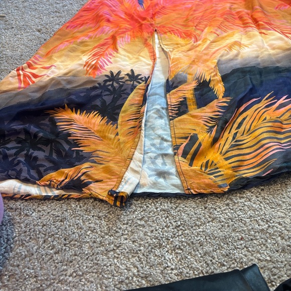 FARM Rio Sossego Maxi Dress Siz XL - Picture 7 of 11